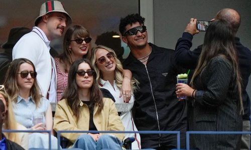 Taylor Swift under fire for embracing Brittany Mahomes amid pro-Trump controversy