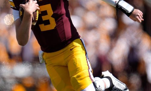 Gophers football: P.J. Fleck on freshman QB Drake Lindsey’s debut: ‘Cool, calm, precise’