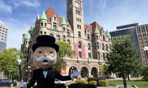 Game designer tours St. Paul this week for capital city-specific Monopoly