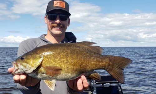 Smallmouth bass excursion on Lake of the Woods’ south shore offers action that’s hard to comprehend
