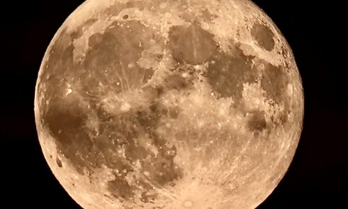 Skywatch: Harvest moon shining bright with a power failure