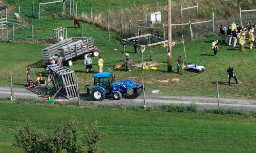 Wisconsin boy, 5, out of hospital after wagon rollover at orchard