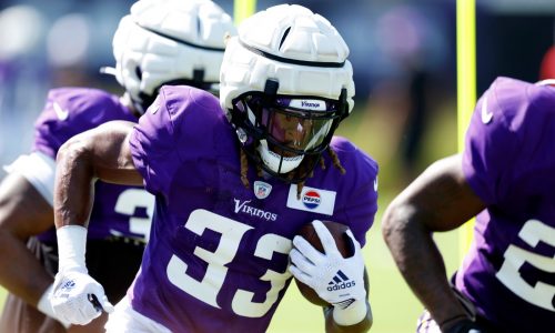 Now with the Vikings, running back Aaron Jones believes he’s entering his prime