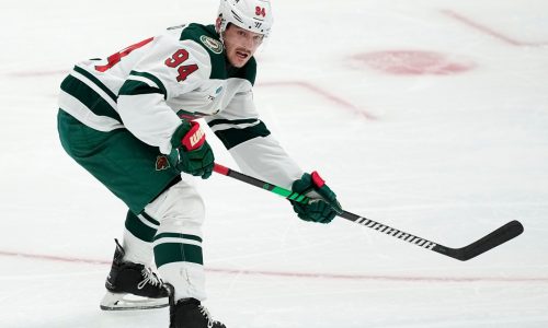 Wild growing fond of their ‘grape dealer,’ forward Jakub Lauko