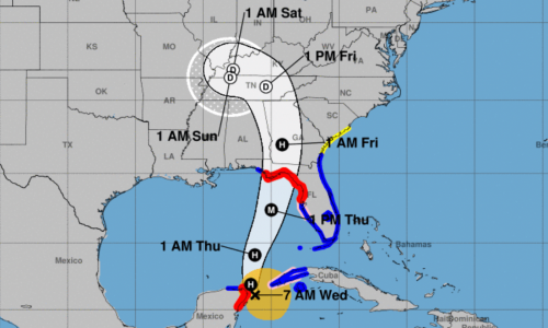 Hurricane Helene forecast to make landfall in Florida