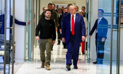 Trump Meets With Zelenskyy, Says He ‘Learned a Lot’ but His Viewpoint Is Unchanged