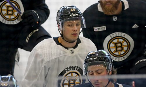 Bruins notebook: Fabian Lysell among those sent to Providence