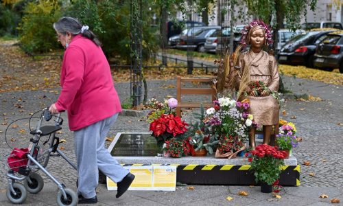 How a memorial to WWII sex slaves ignited a battle in Berlin