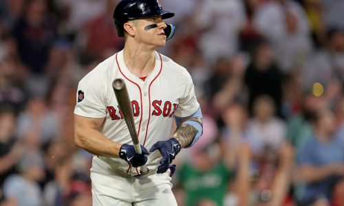 Red Sox lineups: Tyler O’Neill dealing with back tightness, won’t start Game 1