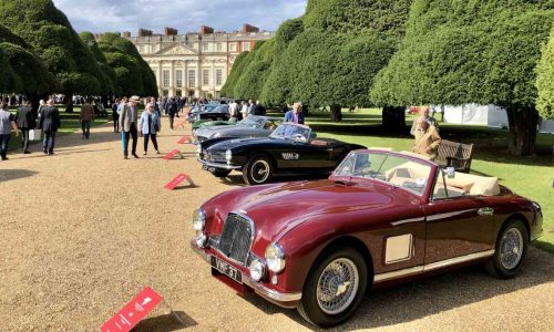 Aston Martin DB2 Drophead Coupé, their first post-war success