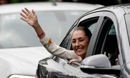 Claudia Sheinbaum sworn in as 1st female president of Mexico