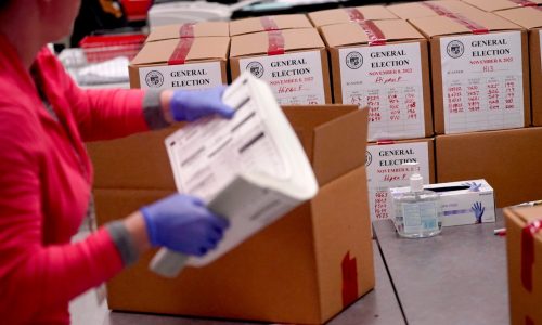 If the polls just closed, how can AP already declare a winner?