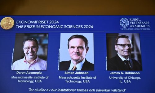 Nobel economics prize is awarded for research into how poor institutions affect countries’ success