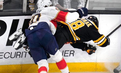 Bruins fall to Panthers again, 4-3