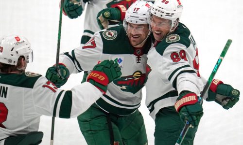 Wild’s Freddy Gaudreau finding his typical game