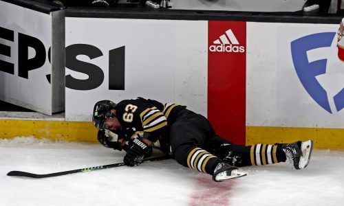 Bruins notes: Brad Marchand says Sam Bennett hit is in the past