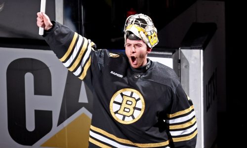 Bruins notes: Jeremy Swayman back in action