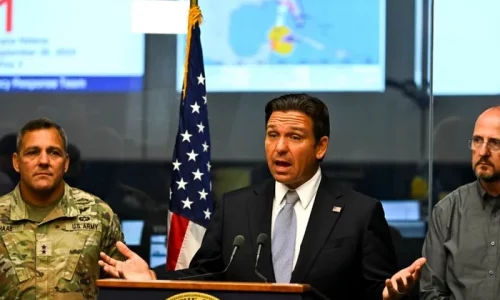 DeSantis, Florida Officials Issue Warnings to Would-Be Looters Ahead of Hurricane Milton