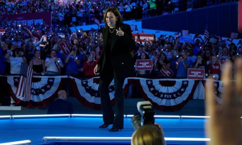Kamala Harris says Trump’s comments on women ‘are offensive to everybody’