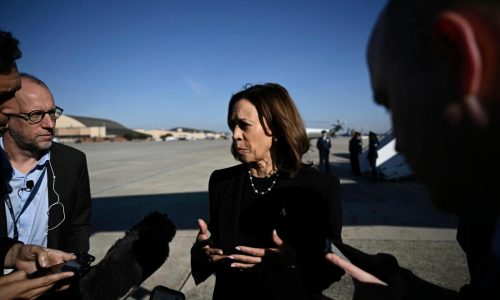 Harris promises to ‘represent all Americans’ after Biden’s remark on Trump supporters and ‘garbage’