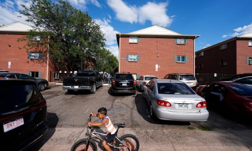 Trump seizes on one block of a Colorado city to warn of a migrant crime threat, even as crime dips