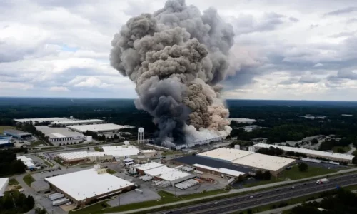Federal Agency Investigating Chemical Plant Fire in Georgia After Evacuations