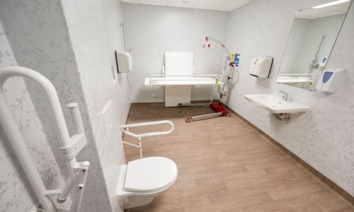 More restrooms have adult-size changing tables to help people with disabilities