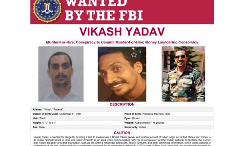 Indian government employee charged in foiled murder-for-hire plot in New York City