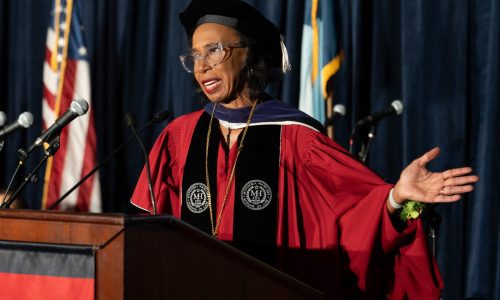 Camille Davidson formally installed as president and dean of Mitchell Hamline School of Law in ceremony Wednesday