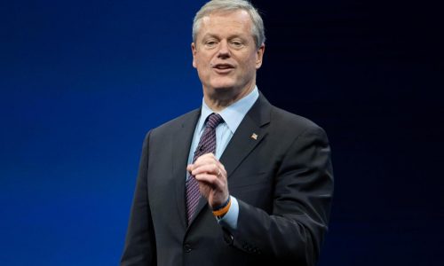 Former Gov. Charlie Baker endorses Kelly Dooner of Taunton in Massachusetts Senate race