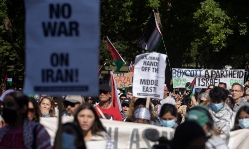 Boston community marks anniversary of Oct. 7 Hamas attack, pro-Palestine groups shut down Storrow Drive