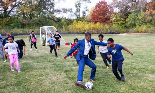 St. Paul celebrates grand opening of new soccer fields at Highwood Hills Recreation Center