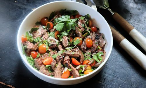 Thai beef salad is a fresh alternative to a traditional steak salad