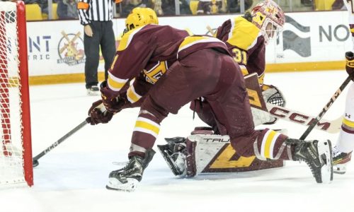 Men’s hockey: Gophers get big game from goalie Liam Souliere to finish sweep of Minnesota Duluth