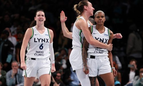 Lynx pull off stunning comeback and beat Liberty in overtime of Game 1