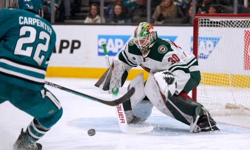 Jesper Wallstedt working to be ready for his next Wild start