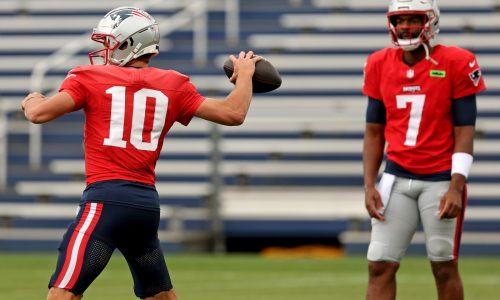 What Jerod Mayo had to say about Patriots potentially turning to Drake Maye