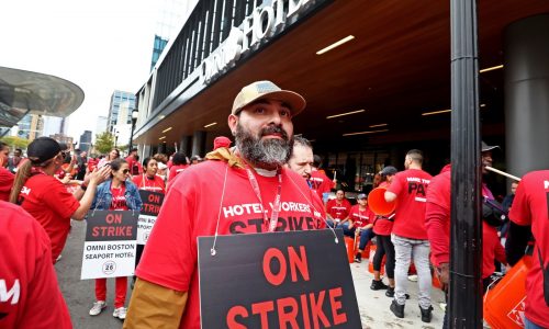 Omni Parker House, Omni Boston Seaport workers join hotel strike: ‘In this fight for the long haul’