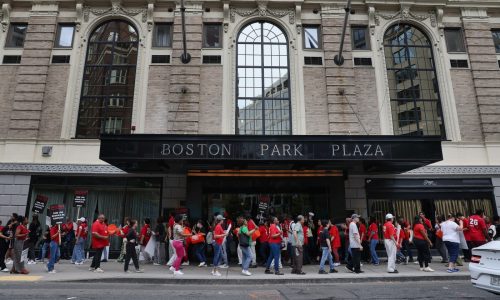 Workers at two Boston Hilton hotels go on open-ended strike