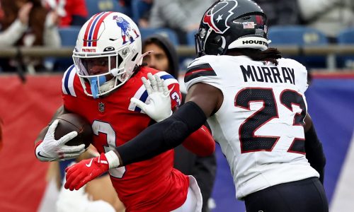 Patriots WR DeMario Douglas breaks out as Drake Maye’s No. 1 target versus Texans