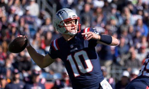 How Drake Maye has compared to Caleb Williams ahead of Patriots-Bears matchup