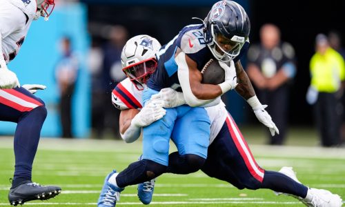 Patriots’ rushing attack, run defense disappoints Jerod Mayo in loss to Titans