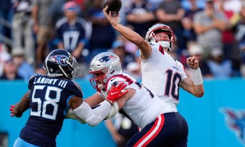 Drake Maye won’t blame wind, Patriots receivers for game-clinching interception