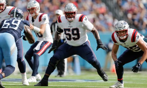 How Patriots left tackle Vederian Lowe plans to fix penalty issue