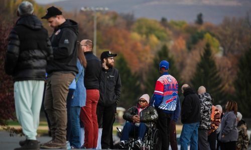 Photos: Election Day voting underway as Americans chose between Harris or Trump