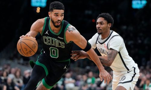 Shorthanded Celtics thwart Nets upset bid in overtime thriller