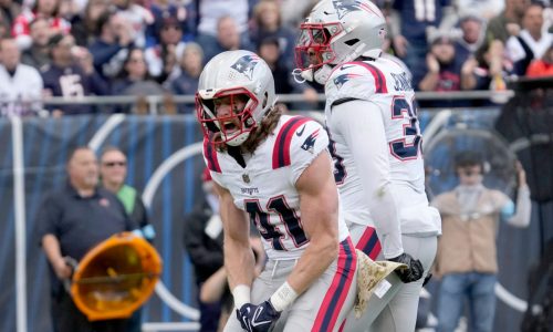 Patriots veteran wants to see more Brenden Schooler after star turning defensive performance