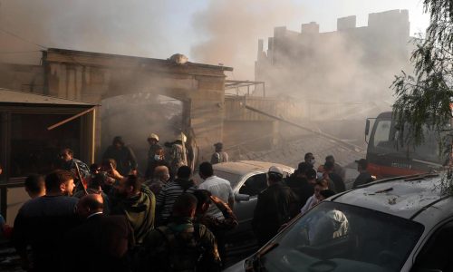 2 Israeli airstrikes hit Syria’s capital and a suburb, killing 15 people, Syrian state media says