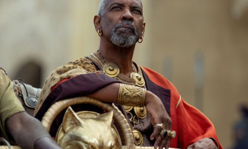 Full speed ahead for Denzel Washington as “Gladiator II’ hits screens