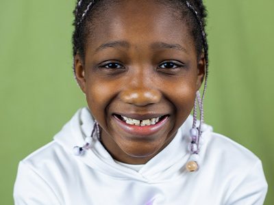 Active, intelligent Lisa a fan of reading